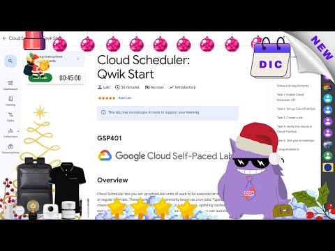 Cloud Scheduler: Qwik Start  #2025 | #GSP401 |#qwiklabs |#Solution