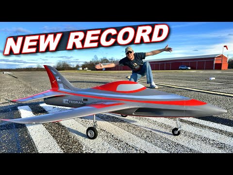 WORLD'S FASTEST Beginner RC Jet - Brand New!!! FMS Integral 80mm EDF