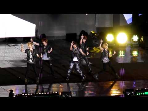[HD]110813  SHINee - Lucifer. Live  Incheon Korean Music Wave Concert