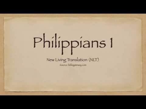 Philippians 1 (NLT)