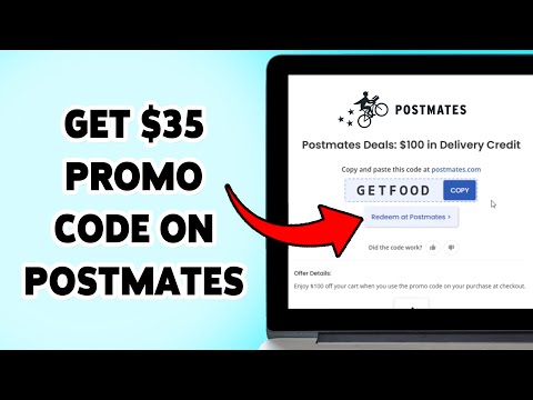 Postmates Codes 2024