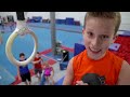 Who is the best at gymnastics? Brothers and Sister Challenge!
