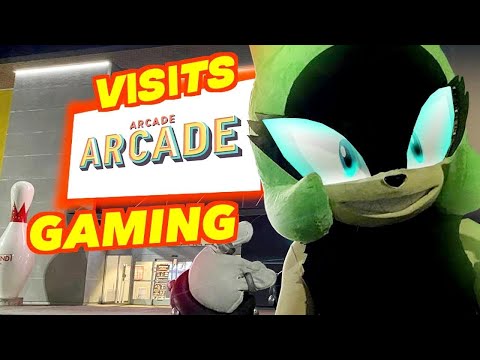 Surge the Tenrec Visits an ARCADE!
