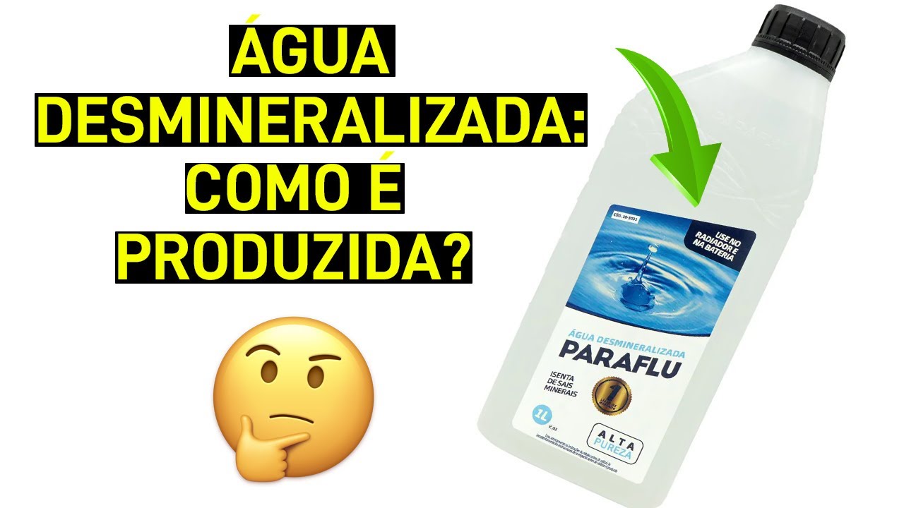 COMO É PRODUZIDA A ÁGUA DESMINERALIZADA na @paraflu7180 ? - Alta RPM