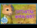 @OfficialPeterRabbit - 🐰🪱 Cottontail's Worm Hunt! 🪱🐰 | WORMS | Cartoons for Kids