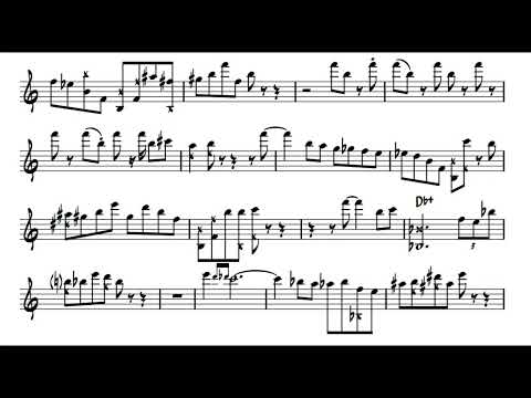 John Coltrane - One Down, One Up (Live at the Half Note) solo transcription