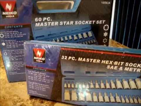 Neiko Tools Review -  Torx Socket and Hex Socket