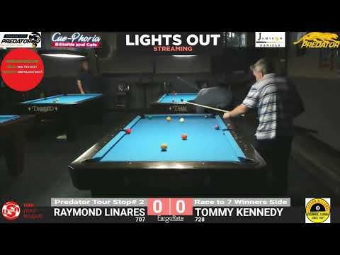Raymond Linares vs Tommy Kennedy | 2022 Stop #2 Cue-Phoria Billiards  Open 9-Ball Winter Garden FL