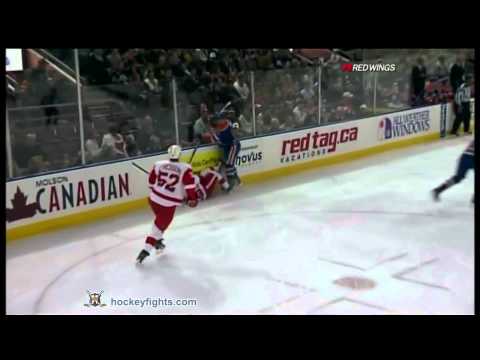 Jonathan Ericsson vs Gilbert Brule Nov 5, 2010