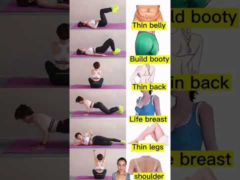 🔥 Exercises for Hour glass body figure at home 🏠 #hourglassfigure #workoutmotivation #fatburning