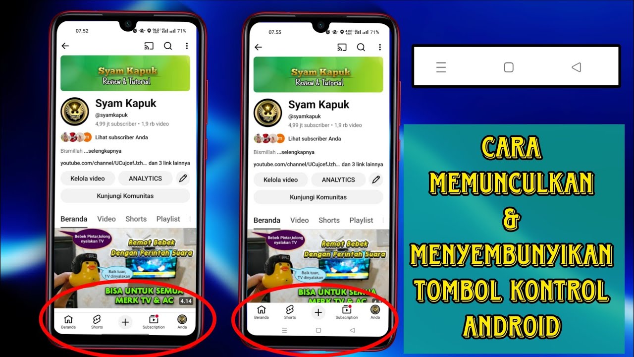 Setting Navigasi Android: Dari Tombol 3 ke Gesture Full Screen