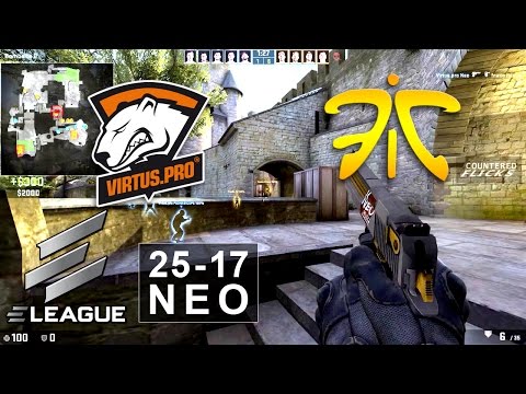 NEO POV 25-17 vs. fnatic (ELEAGUE Season 1)