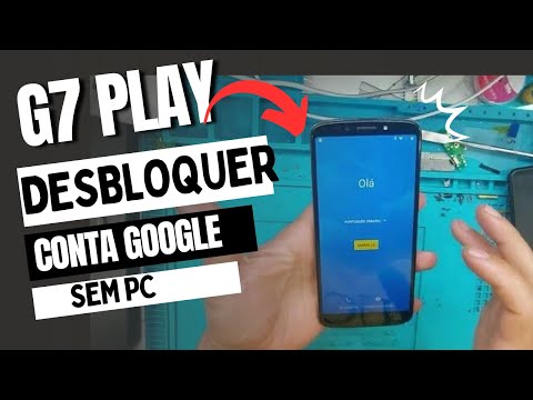 remover conta do Google Motorola G7, G7 play, G7 power Atualizado 2023