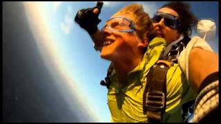 Daniel skydives at 10,000 feet over beautiful Santa Cruz, Ca Beach!