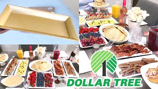 “HOW TO” DIY DOLLAR TREE ALL WHITE BRUNCH