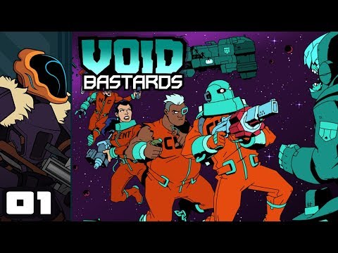 Let's Play Void Bastards - PC Gameplay Part 1 - Indentured Interstellar Scavenging!