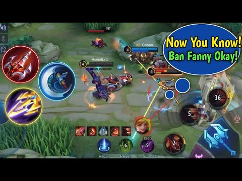 This Is How A Top Global Granger Counter Fanny Mains In Rank Game | BEST GRANGER BUILD 2022