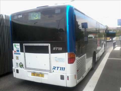 Sound Bus Mercedes-Benz Citaro n°914 de la RTM - Marseille sur la ligne 3