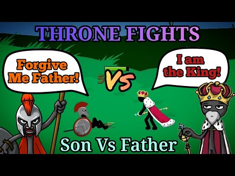 King Zarek Vs Atreyos Throne Fights #1 Stick War Legacy Mods Funny Moments