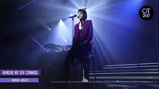 Aunque No Sea Conmigo - Natalia (Gala 8) OT 2018 [Audio de Estudio]