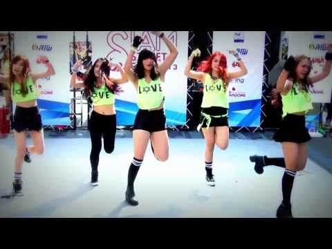 "DELI Project" cover "Get Sexy+WA$$UP+Chitty Chitty Bang Bang+Mister" @ "Siam Street Fest 2013"