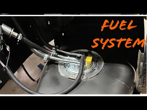 Installing Squarebody Dual Fuel Tank setup C10/C15
