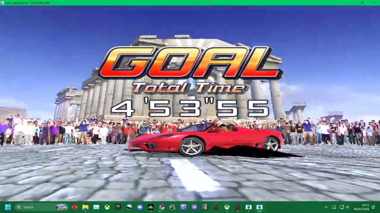 SEGA OUTRUN 2 BETA -  CHIHIRO - CXBX - TEKNOPARROT  - 360 SPYDER -TIME ATTACK MODE - 2026 UK ARCADES