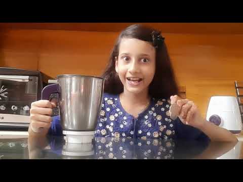 How to make a simple but delicious chocolate milkshake/ Adeena's Gallery.