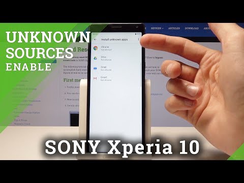 How to Enable Unknown Sources on SONY Xperia 10 – Allow App Installation