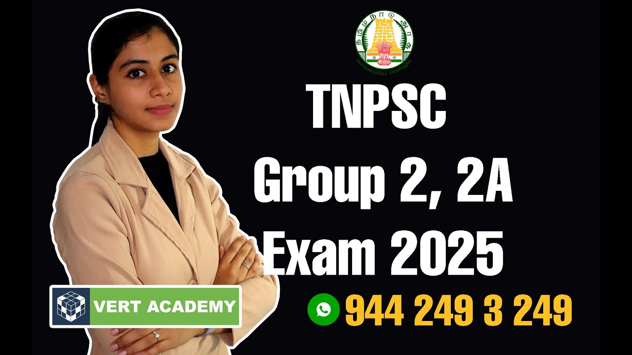 TNPSC  GROUP 2 & 2A | Notification 2025 | Qualification | Exam Pattern | Complete Details in Tamil