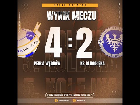 Bramki z meczu Perła Węgrów &  KS Długołęka 2000