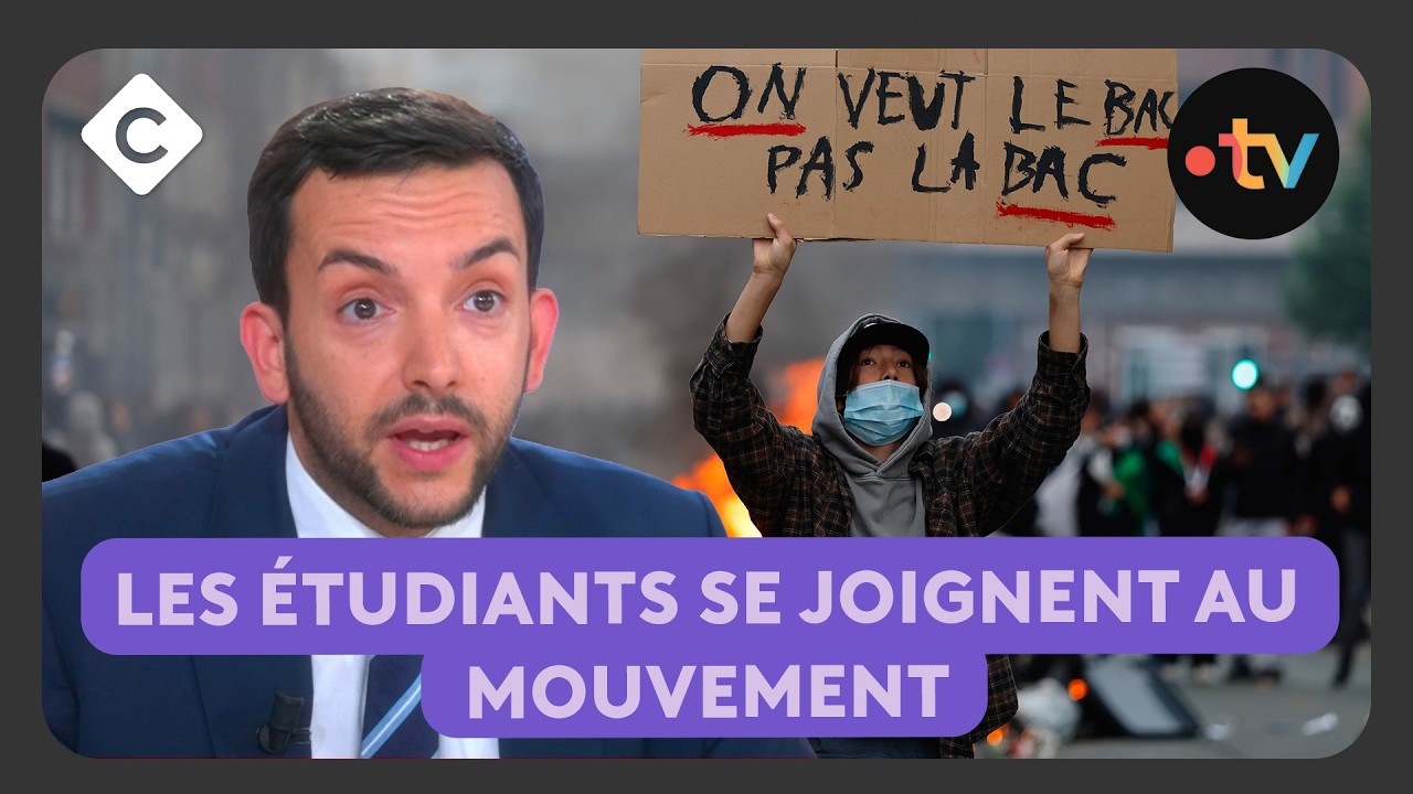 Blocages des lycées : Jean-Philippe Tanguy réagit