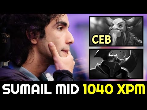 SUMAIL MID Ember Spirit with 1040 XPM — 100% Counterpick Dota 2