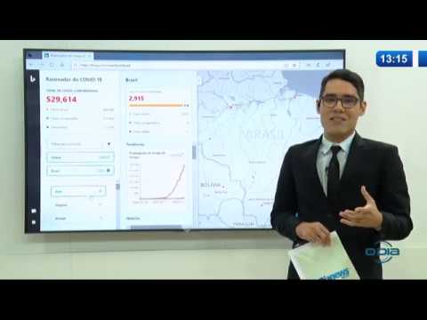 O DIA NEWS  27 03 20  Rastreador do COVID 19 ateÌ 13h14m