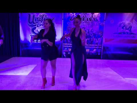 GRISELLE PONCE & BERSY CORTEZ SALSA LADIES STYLE AT UNIFIED ON2 SALSA CONGRESS 2019