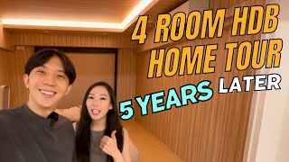 Our 4 Room HDB Home Tour 5 years later (Updated with Changes)