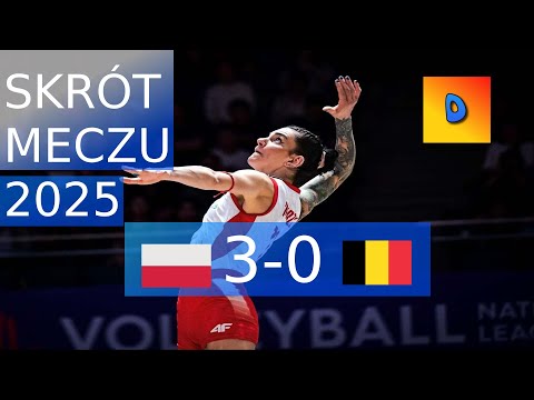 Siatkówka Kobiet Polska vs Belgia 3-0 Liga Narodów Skrót Meczu 2025