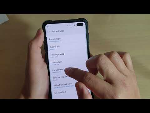 Galaxy S10 / S10+: How to Change Default Home Screen Launcher
