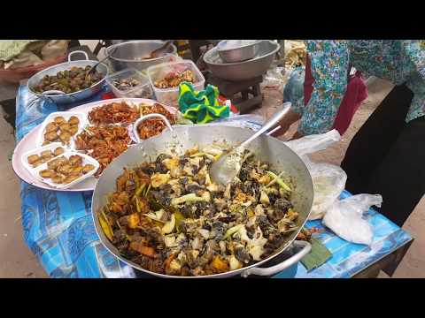 Food Tour At Tonle Bati Resort - Village Food Compilation - Amazing Food Tour Around Cambodia Video
