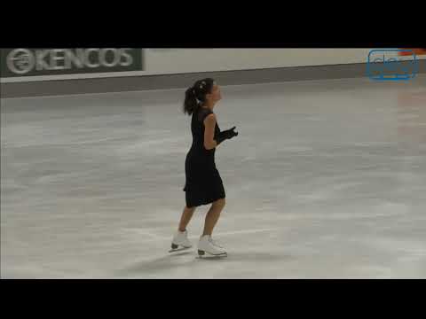 Isa Engelke. Oberstdorf 2018. Silver Ladies II FS. 15 place