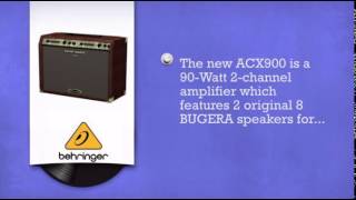 Video thumbnail for Behringer Ultracoustic ACX900 - DJkit.com by djkit®