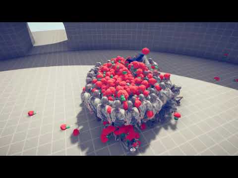 Zombies🧟 x100 vs God Units🔱 - Totally Accurate Battle Simulator TABS