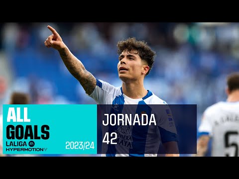 ALL GOALS MATCHDAY 42 LALIGA Hypermotion 2023/2024