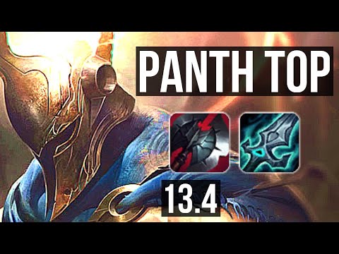 PANTHEON vs OLAF (TOP) | Rank 4 Panth, 5/0/1, 400+ games | EUW Challenger | 13.4