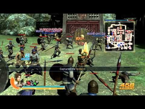 Dynasty Warriors 8 Battle of Chencang Breaking through the ambush troops within Chencang castle