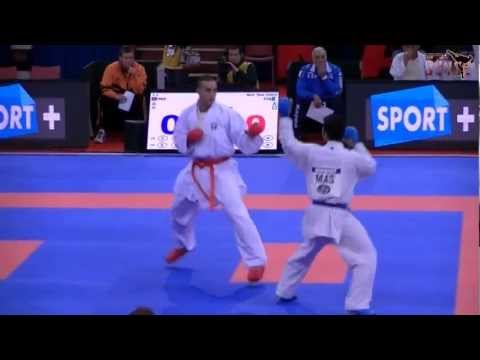 Italy vs Malaysia - Stefano Maniscalco - 21st WKF World Karate Championships Paris Bercy 2012