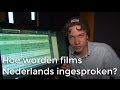 Doen ze dat zo: hoe worden filmpjes Nederlands ingesproken? | Het Klokhuis