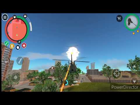 Rope Hero: Vice Town (Rope Hero on Army Base) Rope Hero Drive Assault Machine - Android Gameplay HD