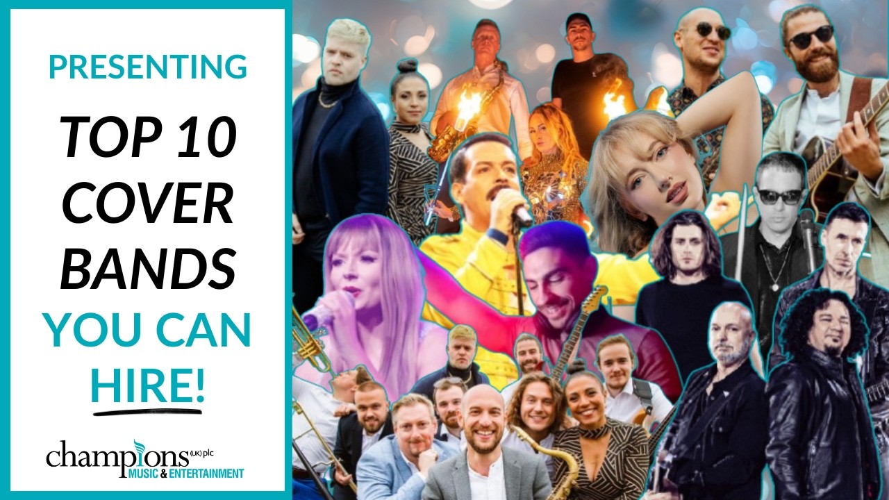 Top 10 Cover Bands You Can Hire TODAY! | Champions Music & Entertainment