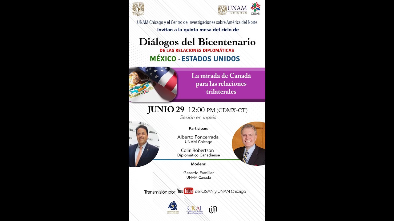 Diálogos del Bicentenario de las Relaciones Diplomáticas entre MEX-EEUU (Quinta mesa)